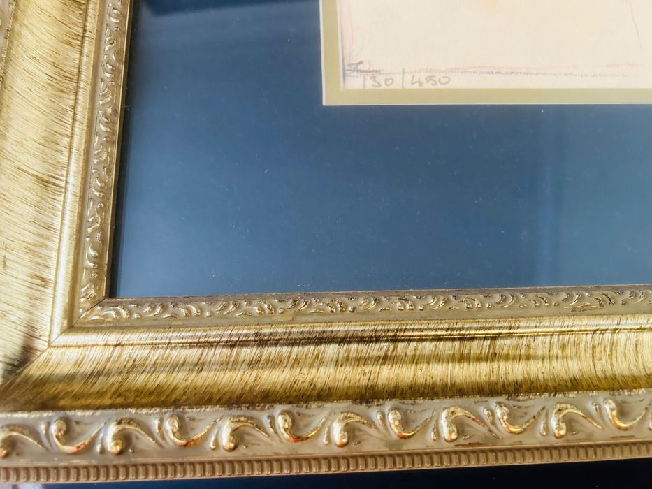Lote de 2 Quadros: Serigrafias "L'Atelier I" de Tremayne (Com Certificado)