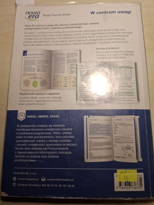 Podręcznik wos w centrum uwagi 1 rozszerzenie
