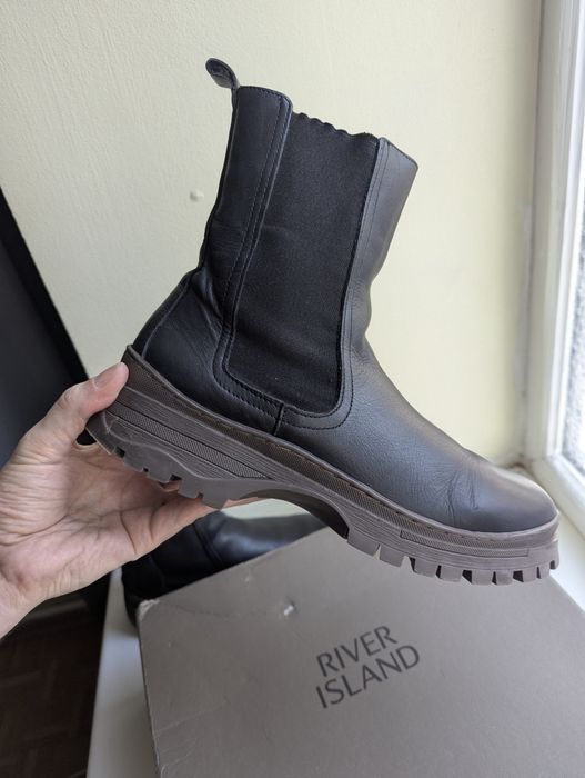 Чоловічі шкіряні челсі River Island, 42-43