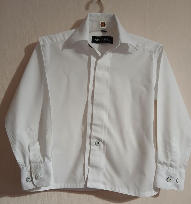 Біла сорочка для хлопчика