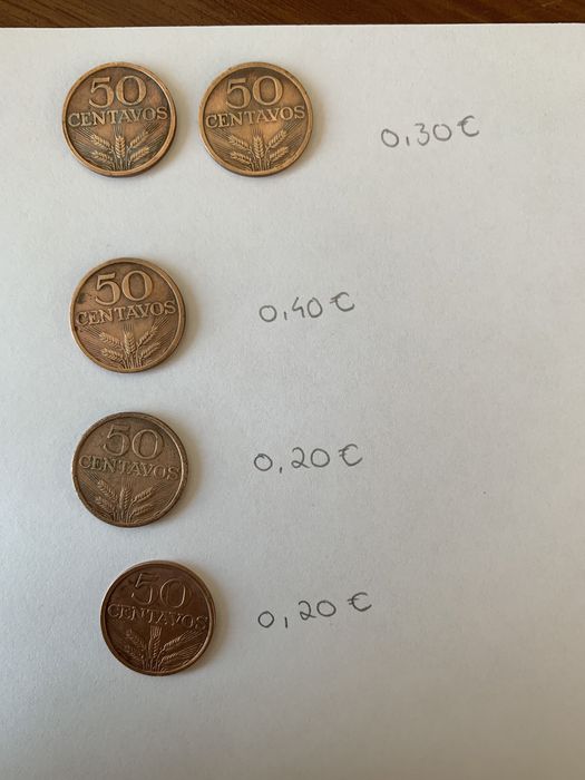 moeda portugal 50 centavos