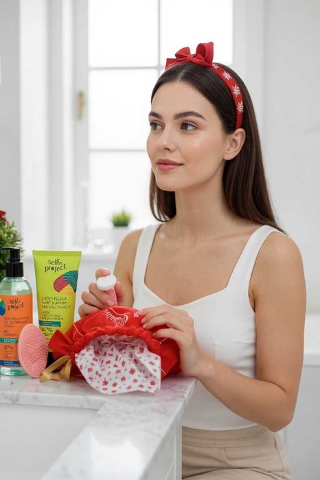 Prezent na święta świąteczny zestaw kosmetyków dla nastolatki Kosmetyk