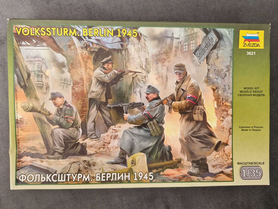 Zvezda 3621 - German Volkssturm (Berlin 1945) - unikat (1:35) V