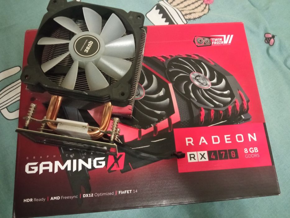 Срочно -) RX470 8ГБ+ X6+12GB+Плата+кулер+корпус 

MSI Z270