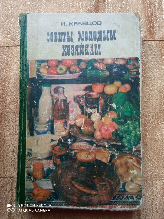 Книга по кулинарии Советы молодым хозяйкам