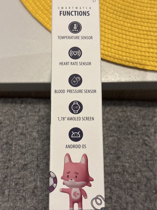 Różowy Smartwatch dla dzieci Garett Kids Vibe 4G