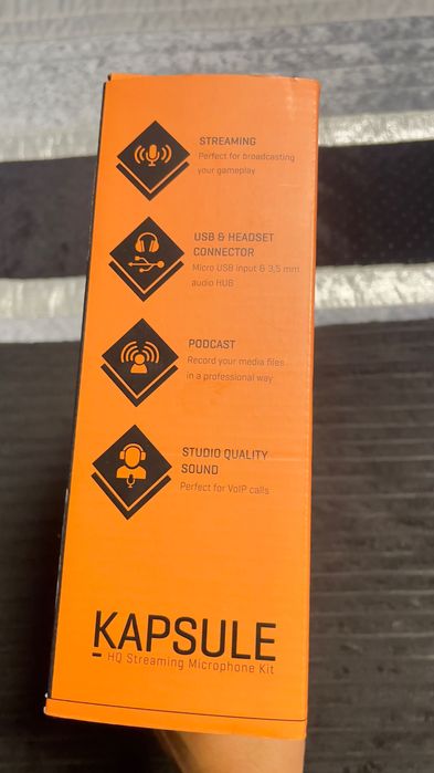 Microfone Krom Kapsule