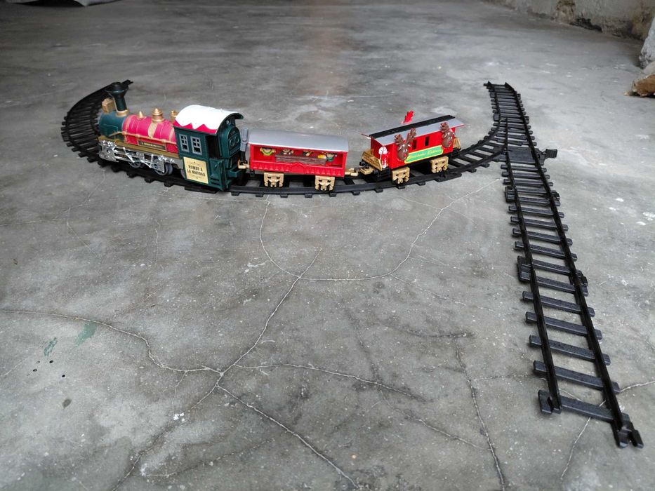 Comboio para Decoração de Natal