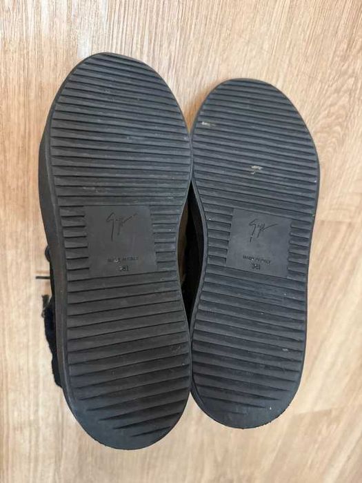 Giuseppe Zanotti Kriss Winter May London 38,5 ocieplane botki sneakers