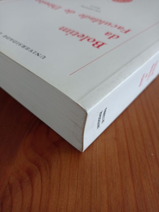 Boletim da faculdade de direito - vol. LXXXVIII tomo II