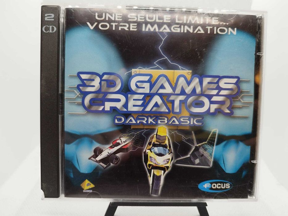 3D Games Creator DarkBasic PC CD-ROM 2 CDs Completo