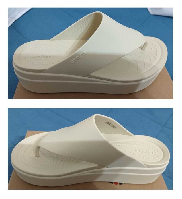 Crocs Brooklyn flip sandalias mulher tam 37,5 (134)
