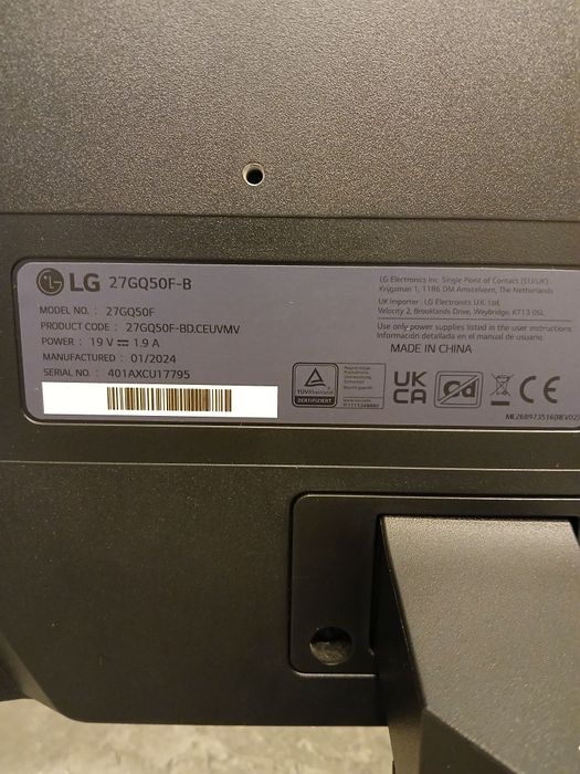 Monitor LG 27 Ulta Gear