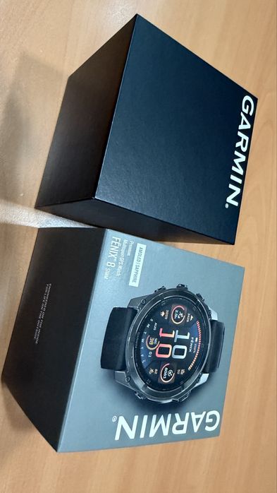 NOWY Garmin Fenix 8, 51mm AMOLED Sapphire Carbon