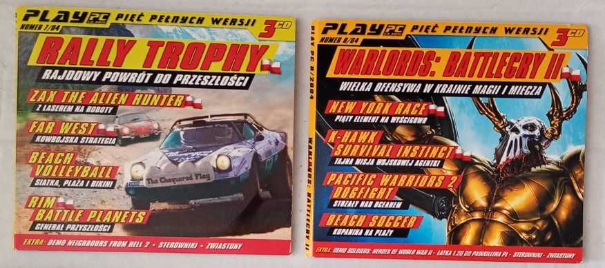 Warlords:Battlecry 2,Rally Trophy,Beach Volleyball i inne=komplet gier
