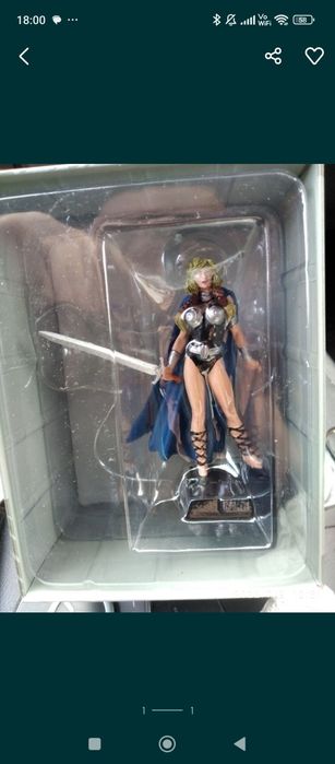 marvel classic eaglemoss valkiria figurka ok 8 cm figurka