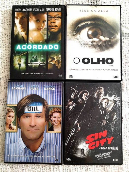Lote DVDs Especial "Jessica Alba"