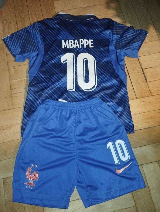 Komplet piłkarski dla dzieci Mbappe Francja 2026