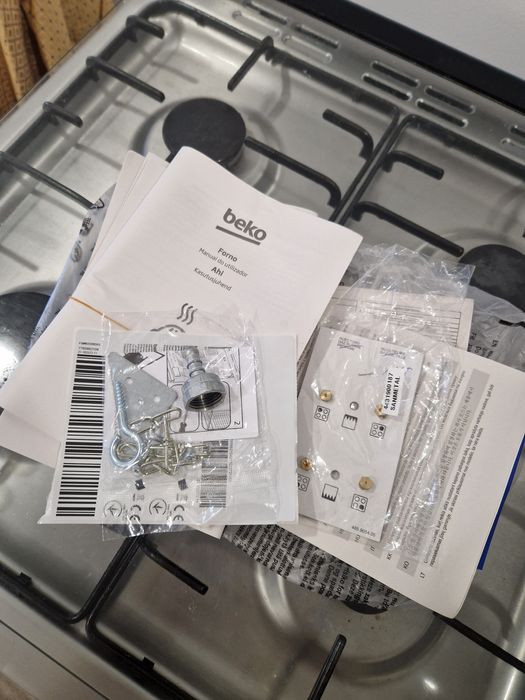 Fogão gas e forno eletrico Beko