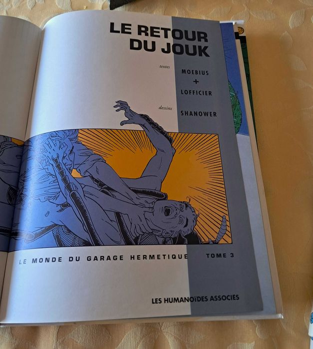Livros BD - Moebius - Le Monde du Garage Hérmetique (francês)