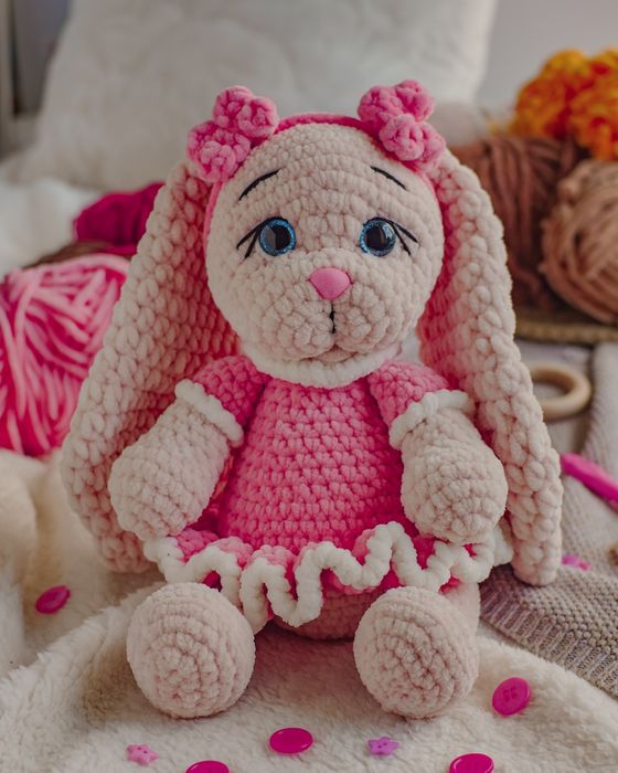 В'язані іграшки, ручна робота