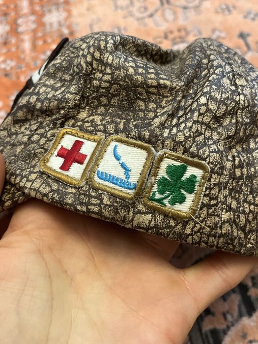 czapka dsquared2 z daszkiem moro militarna y2k swag
