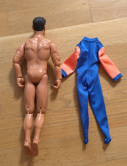Lalka vintage action man scuba attack hasbro