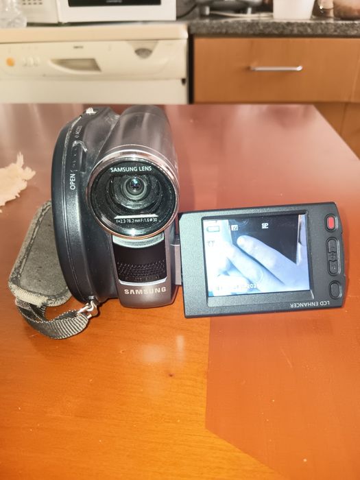 Câmara de vídeo.