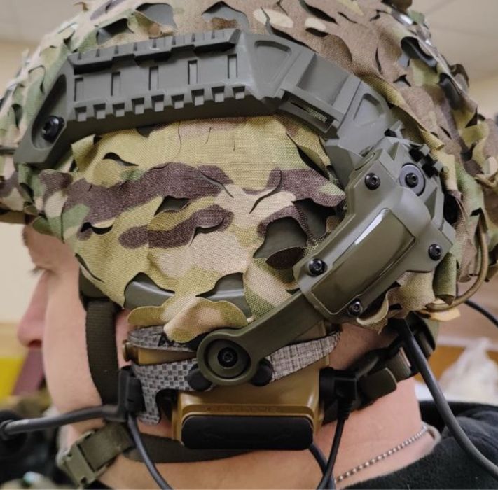 Кріплення AXL карбонові для  PELTOR, OTTO, SORDIN на рельси ARC,M-LOK,