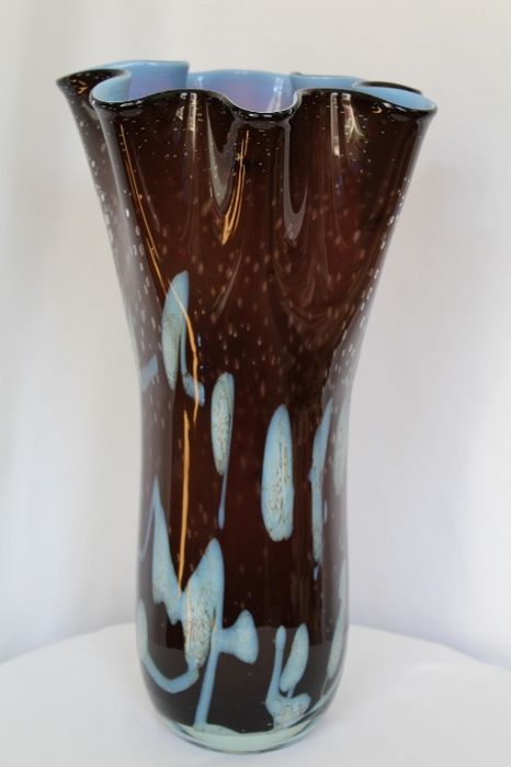 Велика гарна ваза ручної роботи