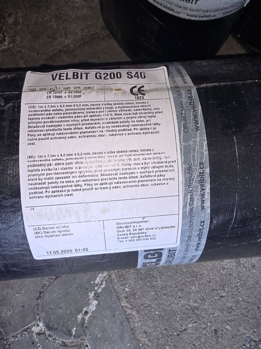 Papa pierwszego i drugiego krycia,samoprzylepna