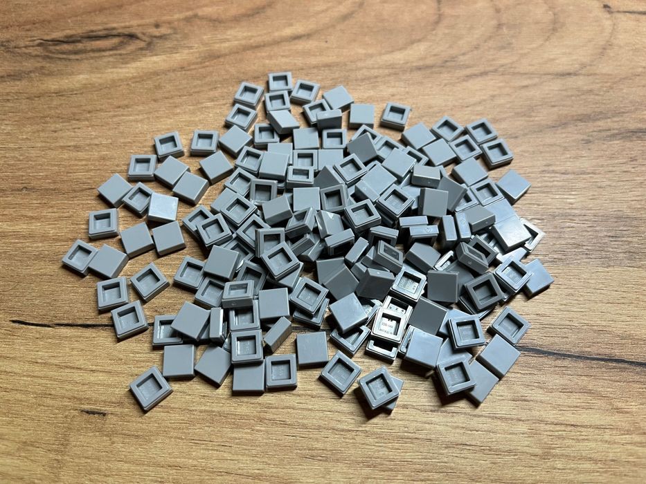 Lego 3070B Płytka Tile 1x1 Szary 25 Szt