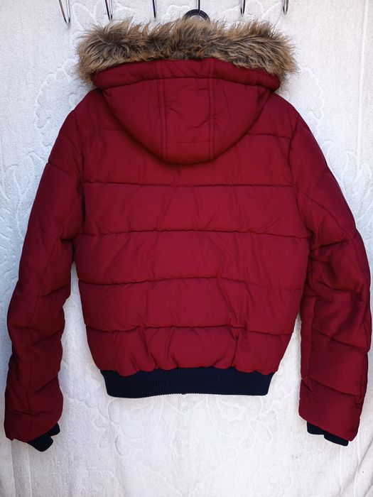 Casaco Bomber vermelho unissexo Álvaro Moreno tm XS  CS 005