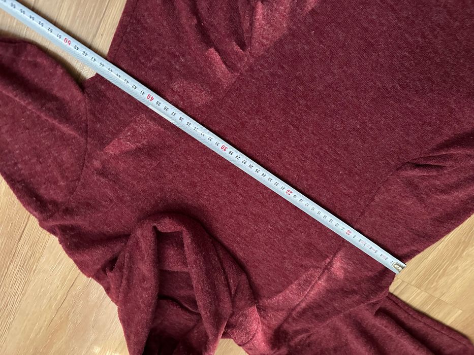 Ciepła luźna sukienka Viskoza Vintage M/L/XL