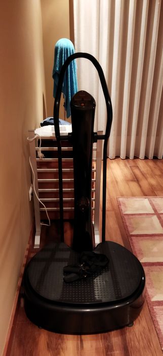 Plataforma 3 em 1, vibratória oscilante triplana