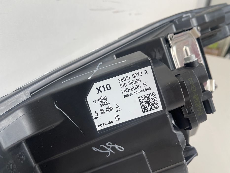 Renault Zoe I Lift Led Pure Vision Lampa Prawa Lewa Komplet Lamp