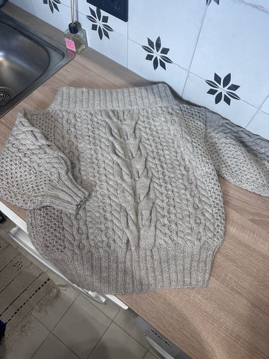 Светр рубан 100% вовна S