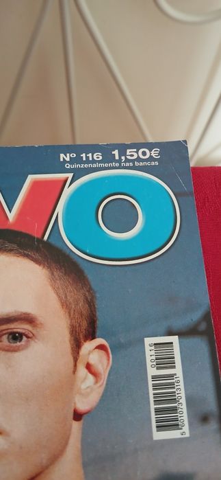 Capa Bravo + publicação Eminem