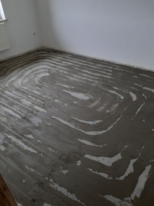 Frezowanie pod ogrzewanie podłogowe