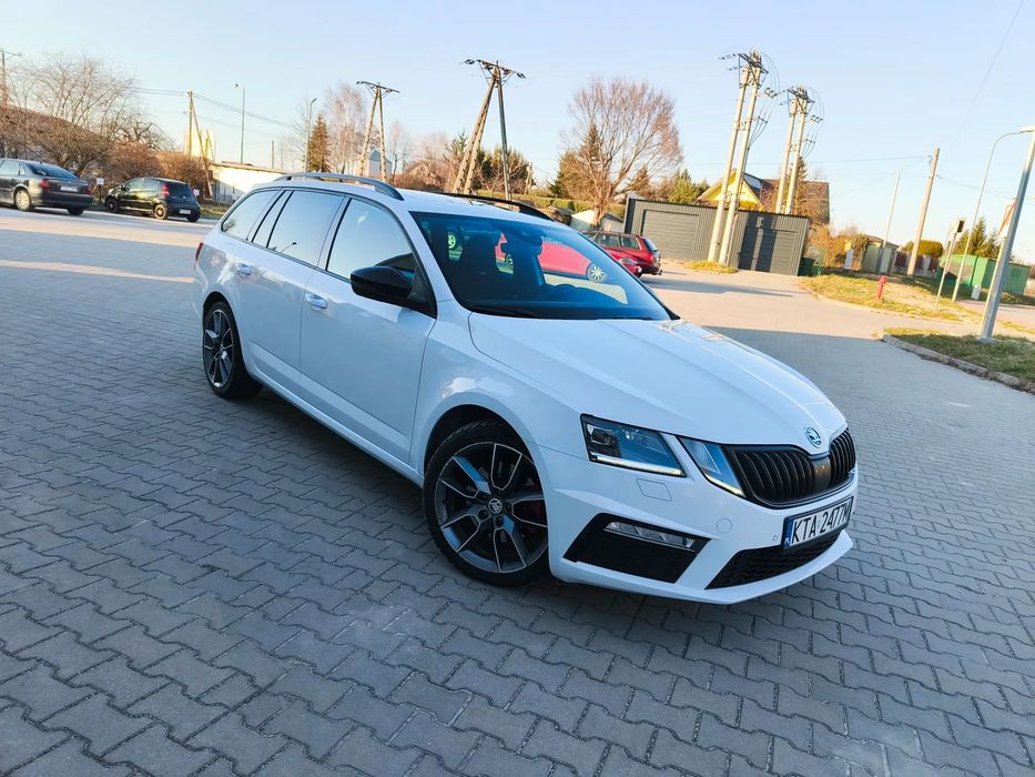 Skoda Octavia vRS DSG 4x4 Nowy Rozrząd ACC  LED Alu 18' BLIS Panorama FVAT23%