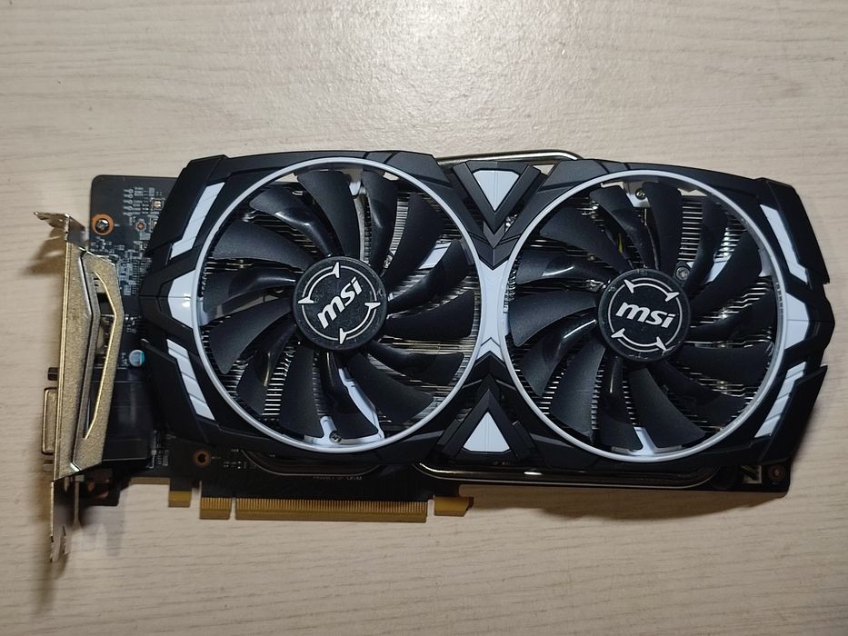 Відеокарта MSI NVIDIA GeForce GTX 1060 6GB Armor
