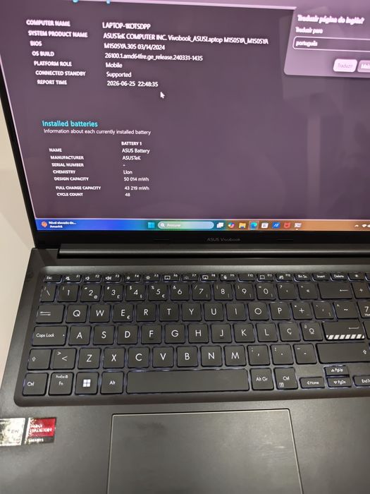 ASUS Vivobook 15 OLED | Ryzen 7 (8 Cores) | 16GB RAM | 512GB SSD |