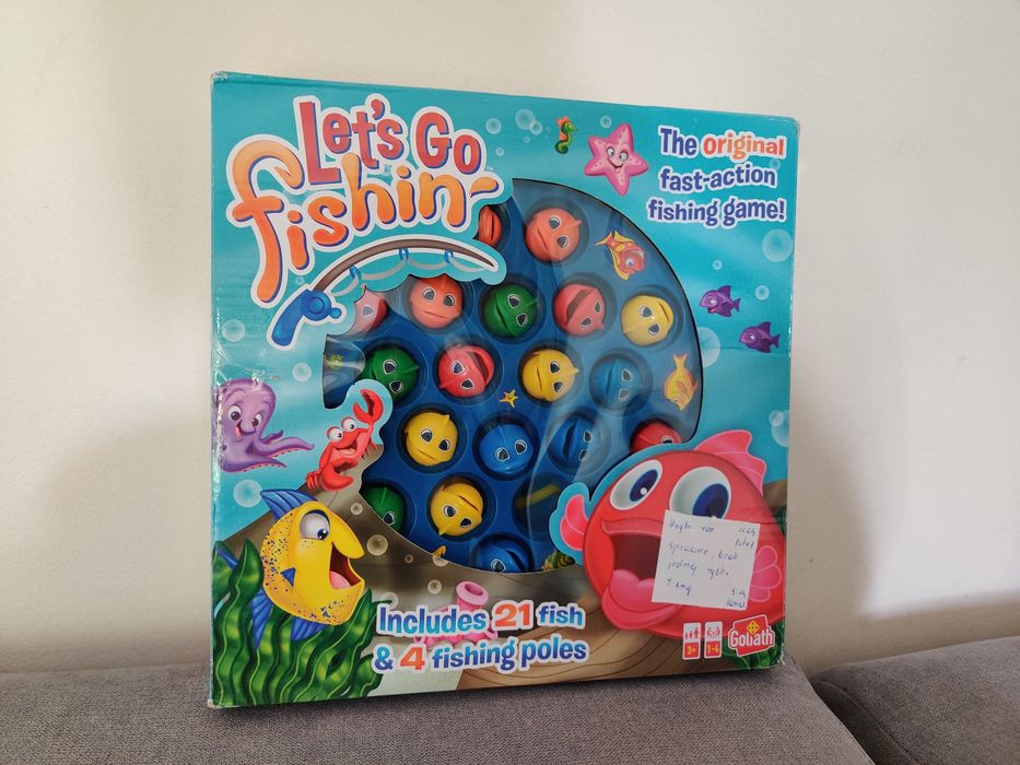 Gra zręcznościowa Let's Go Fishin Goliath