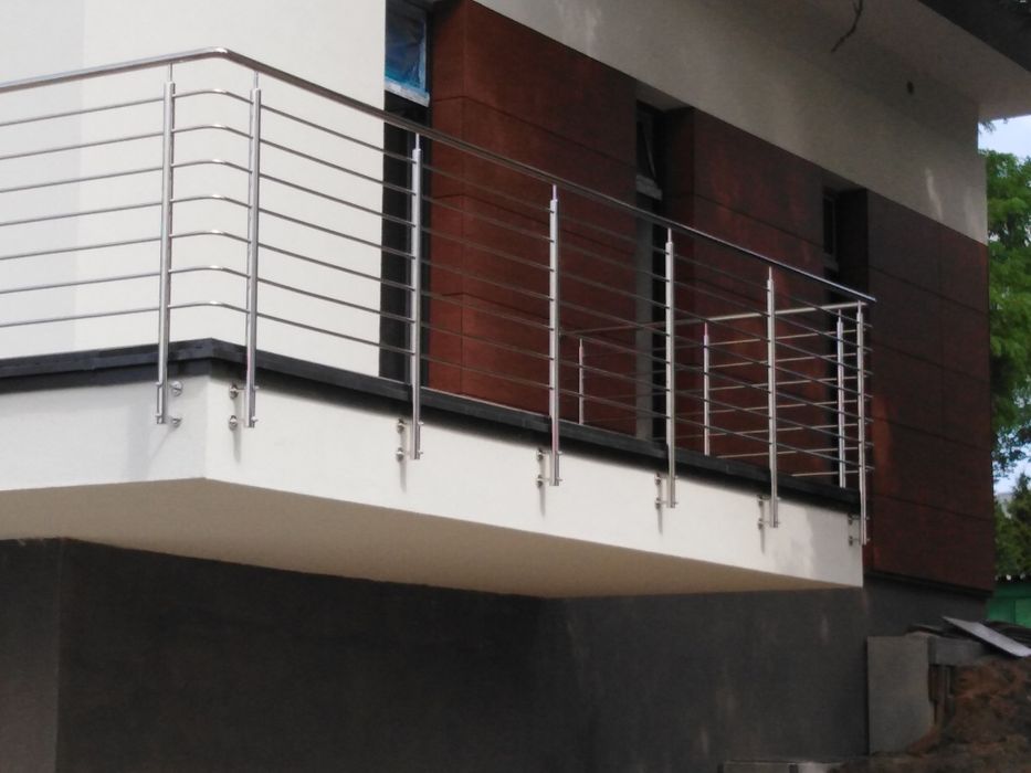 Balustrady nierdzewne