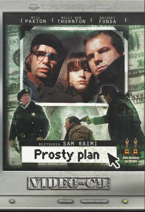 PROSTY PLAN (1998) reż. Sam Raimi BOX Vision 2 x VCD Lektor PL