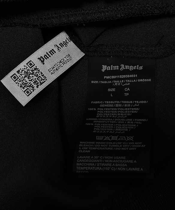 кофта Palm Angels Zip Raindow