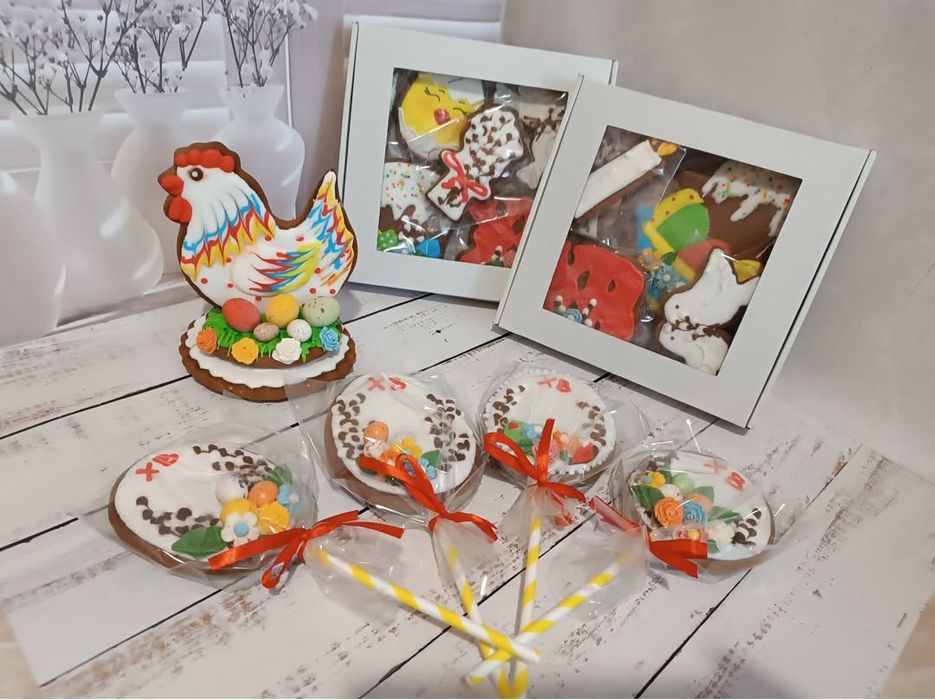 Пряники  ручной работы. Наборы, домики. Днепр