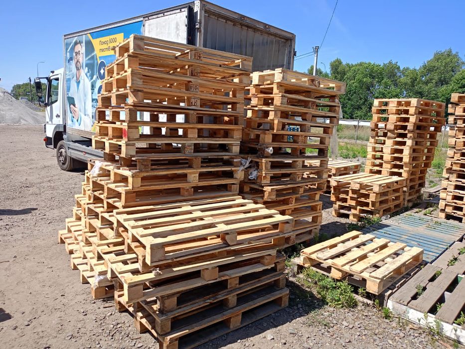 Продаж та Bикуп дерев'яних піддонів в м. Горішні Плавні