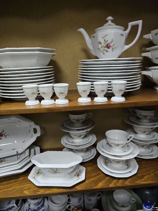 Rosenthal Biała Maria Wzór Moos Rose