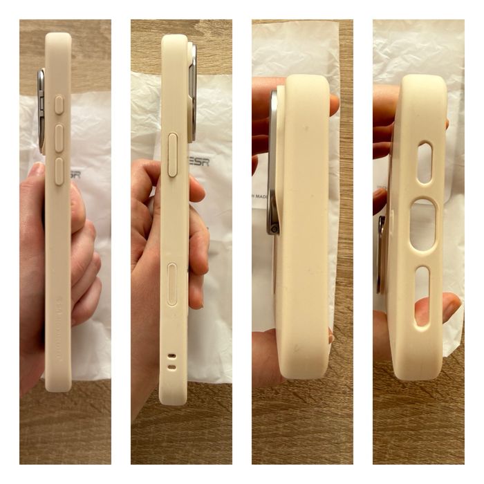 ESR Silicone Case/ Etui iPhone 16 Plus - Light Tan (beżowy) z MagSafe